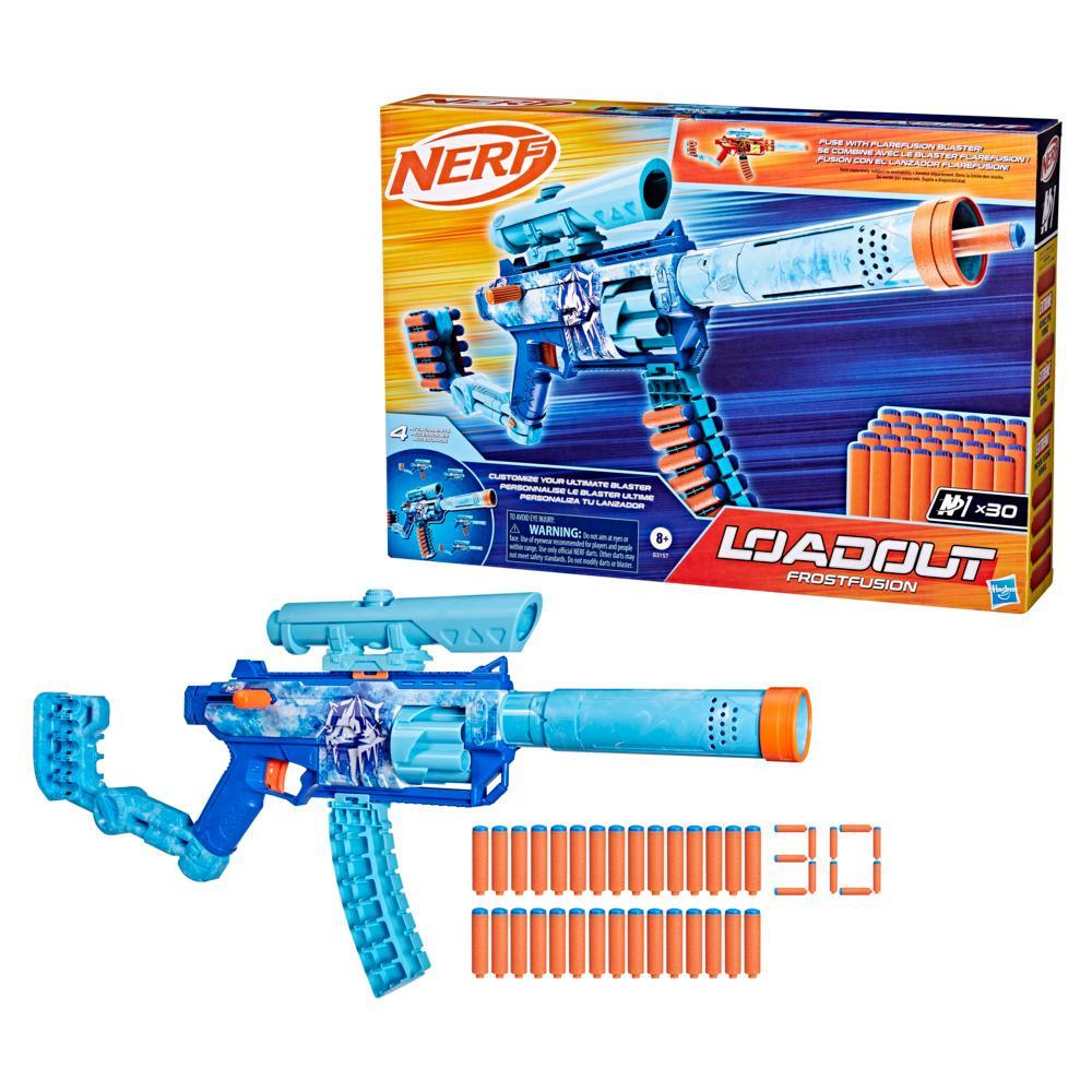 Hasbro NERF Loadout Frost Fusion Dart Blaster