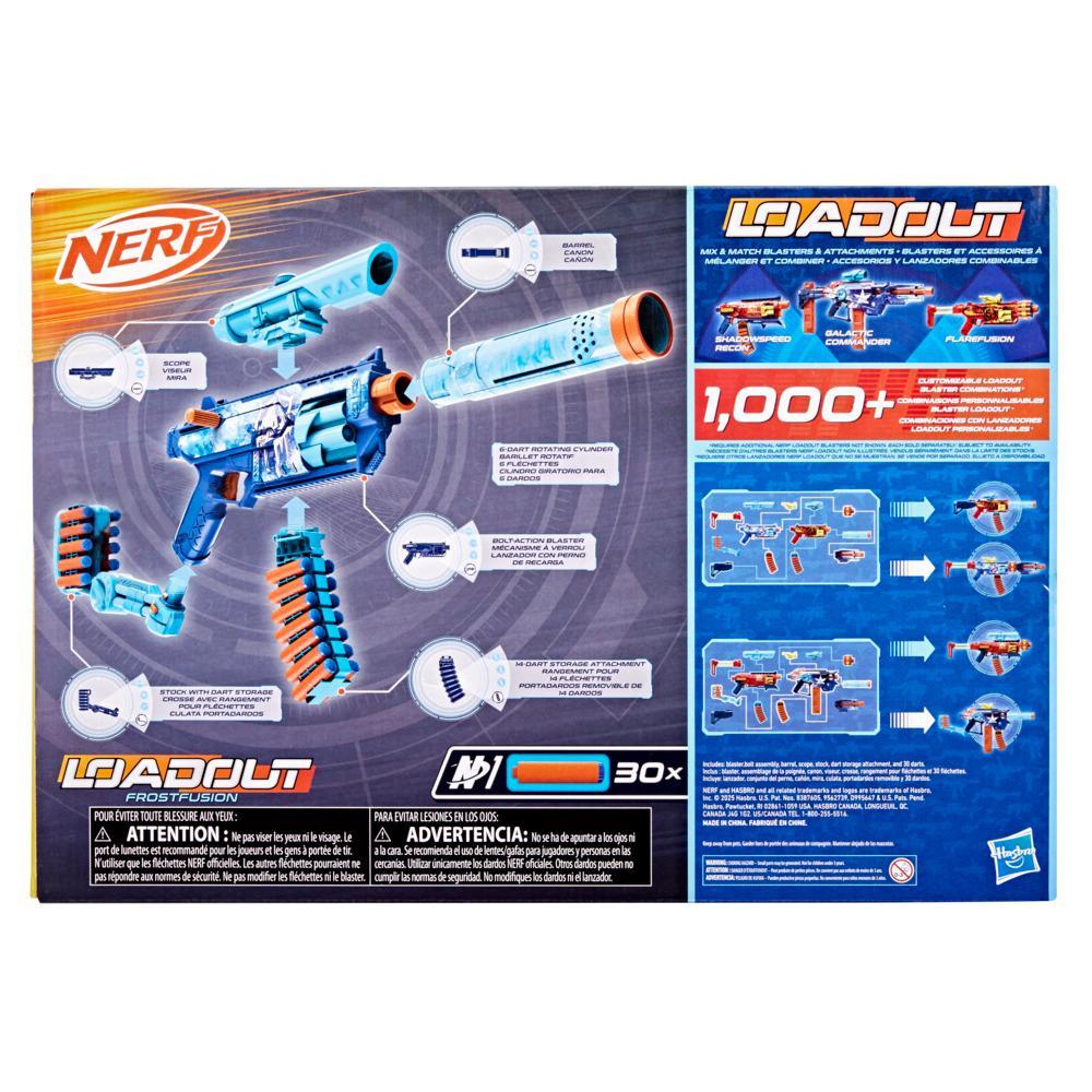 Hasbro NERF Loadout Frost Fusion Dart Blaster