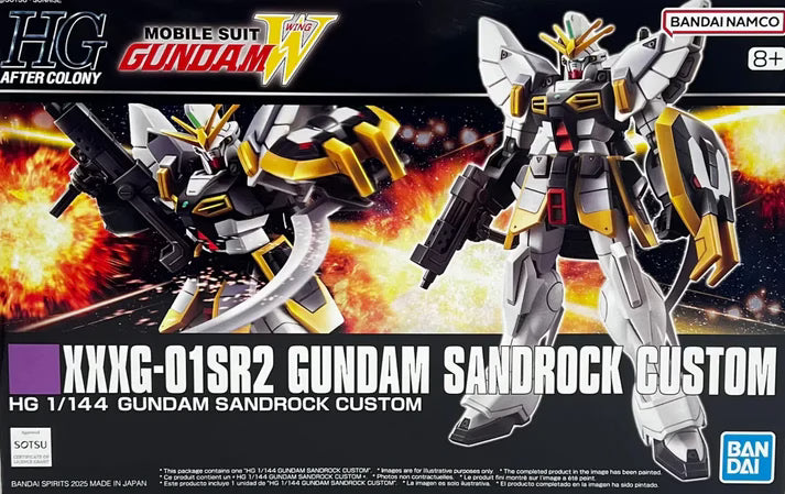 HG 1/144 Gundam Sandrock Custom