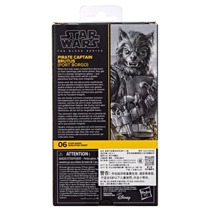 Hasbro Star Wars: The Black Series Skeleton Crew Pirate Captain Brutus Action Figure