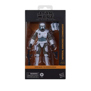 Hasbro Star Wars: The Black Series: Imperial Armoured Commando Action Figure – officially licensed collectible