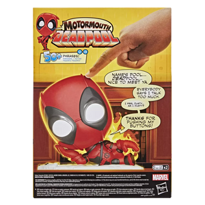 Hasbro Marvel Motormouth Deadpool Electronic Talking Toy