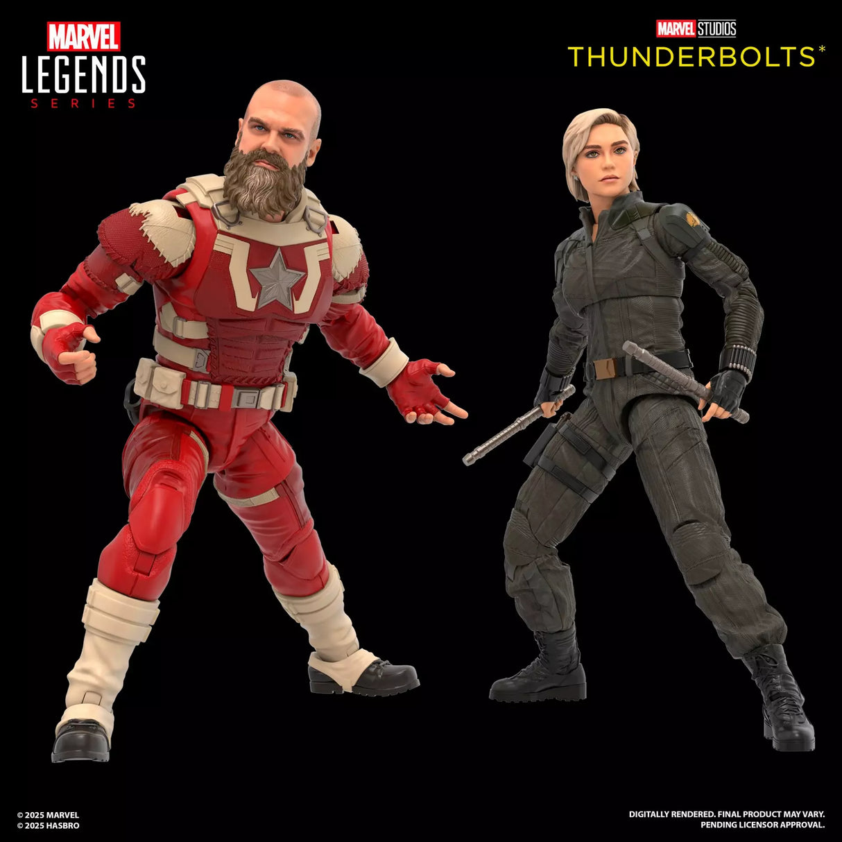 Hasbro Marvel Legends: Thunderbolts 2-Pack Yelena Belova & Red Guardian