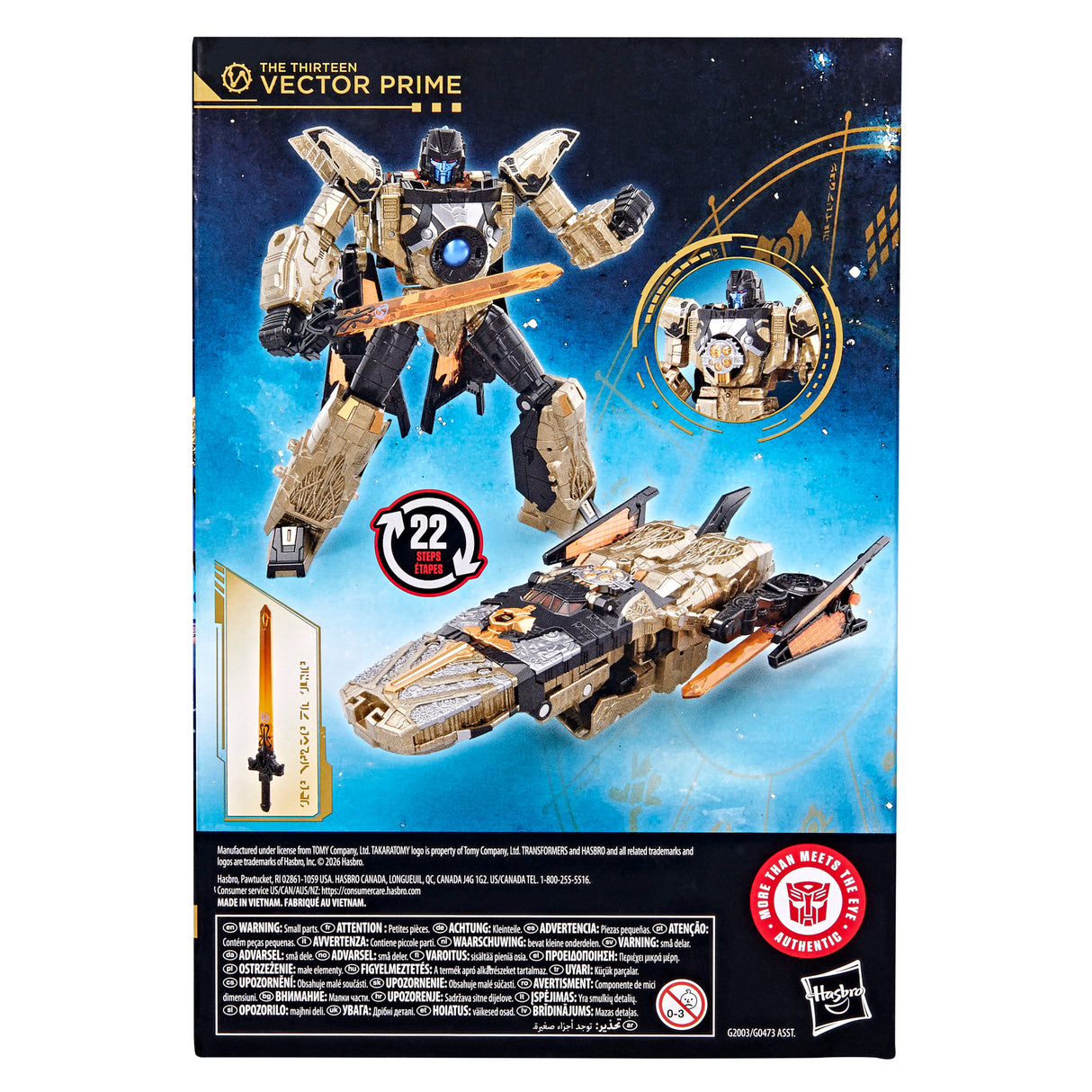 Transformers Age of the Primes Voyager Class The Thirteen Vector Prime