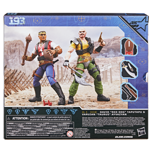 G.I. Joe Classified Series 193, David "Red Dog" Taputapu & Varujan "Taurus" Ayvazyan