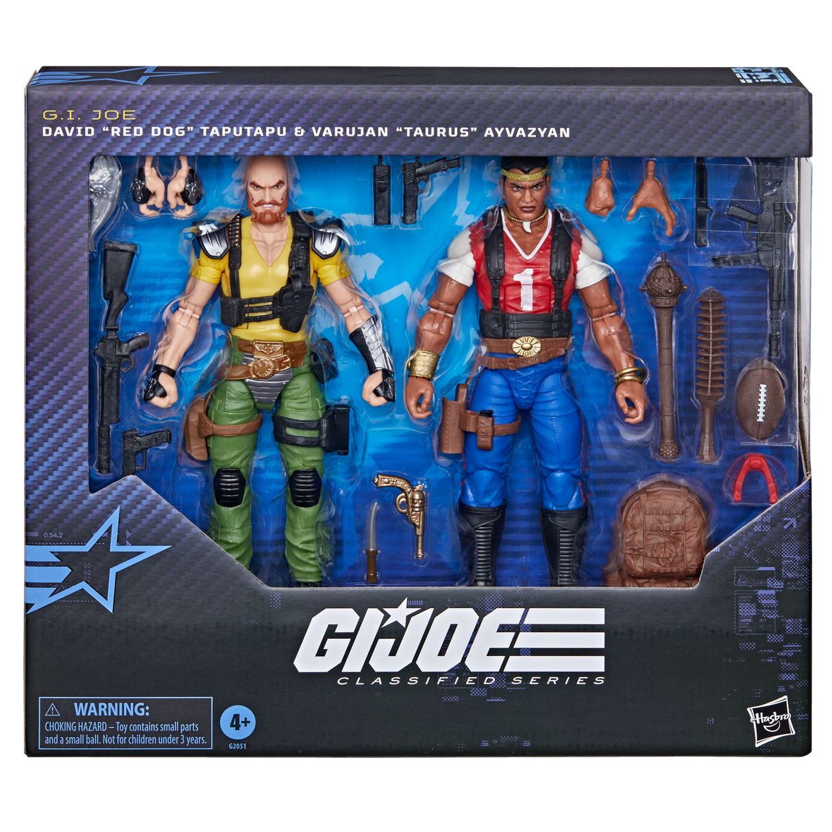 G.I. Joe Classified Series 193, David "Red Dog" Taputapu & Varujan "Taurus" Ayvazyan
