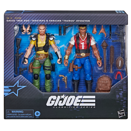 G.I. Joe Classified Series 193, David "Red Dog" Taputapu & Varujan "Taurus" Ayvazyan