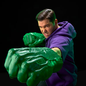 Marvel Legends Series Incredible Hulk Premium Roleplay Fists with Smash 'N Bash Sound FX