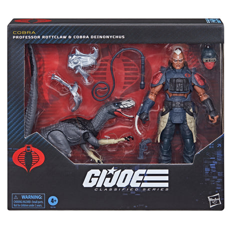 G.I. Joe Classified Series 196, Professor Rottclaw & Cobra Deinonychus
