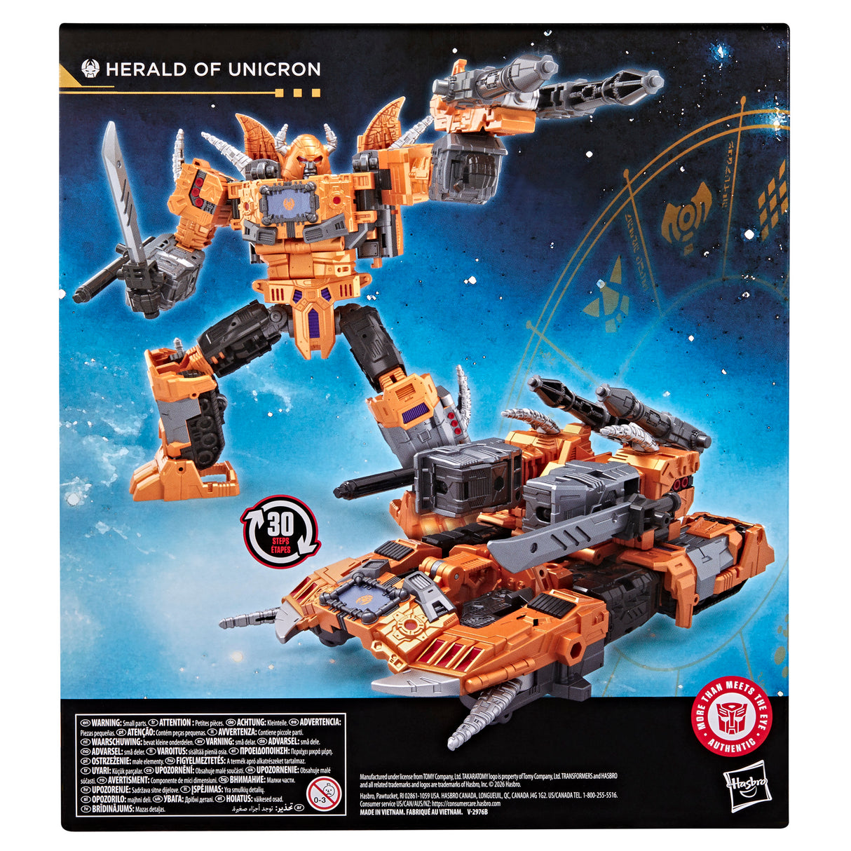 Transformers Age of the Primes Leader Class Herald of Unicron