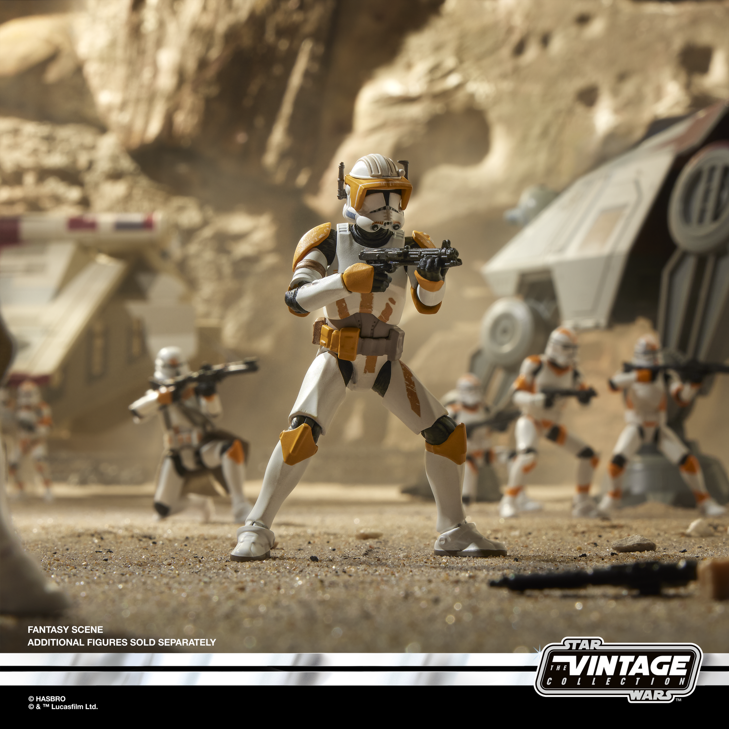 Star Wars The Vintage Collection Anakin Skywalker & Clone Commander Cody (Utapau)