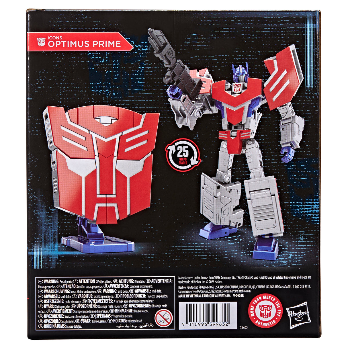 Transformers Icons Optimus Prime Action Figure