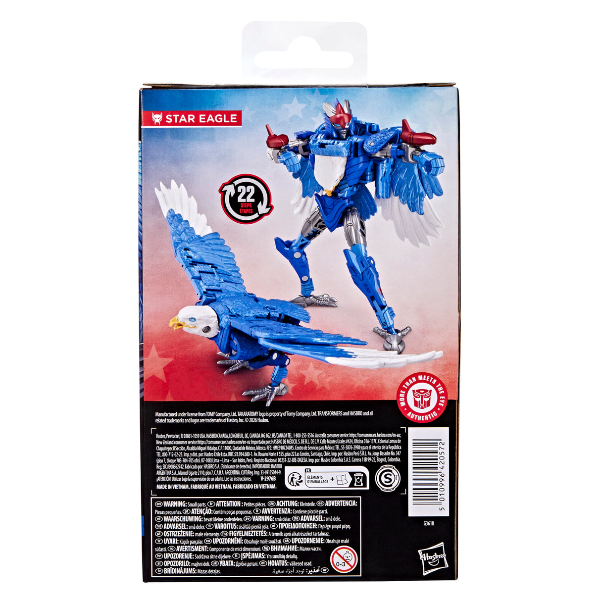 Transformers Deluxe Class Star Eagle Action Figure