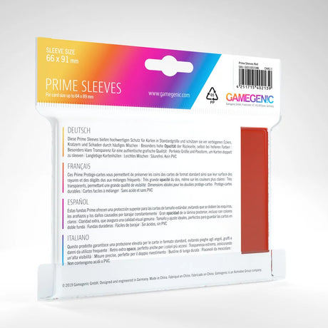 Gamegenic Matte Prime Red