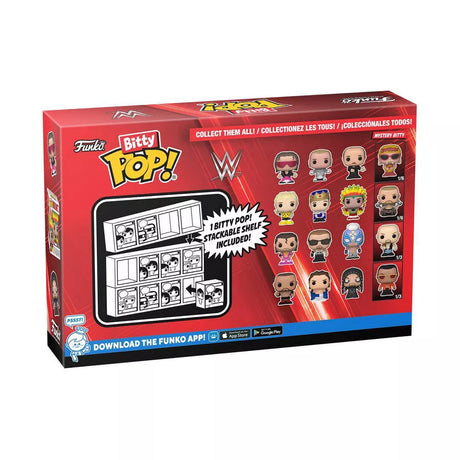 Bitty Pop! WWE: Razor Ramon 4-Pack Mini Vinyl Figure with Mystery