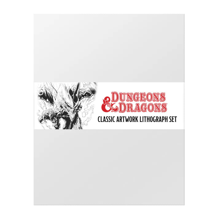 Dungeons & Dragons Limited Edition Lithograph Set