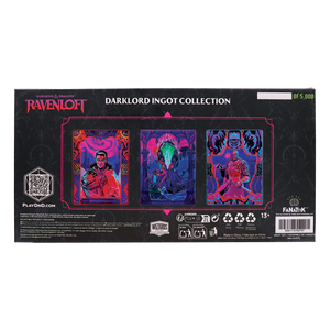 Dungeons & Dragons – Limited Edition Set of Three Ravenloft Darklord Ingots