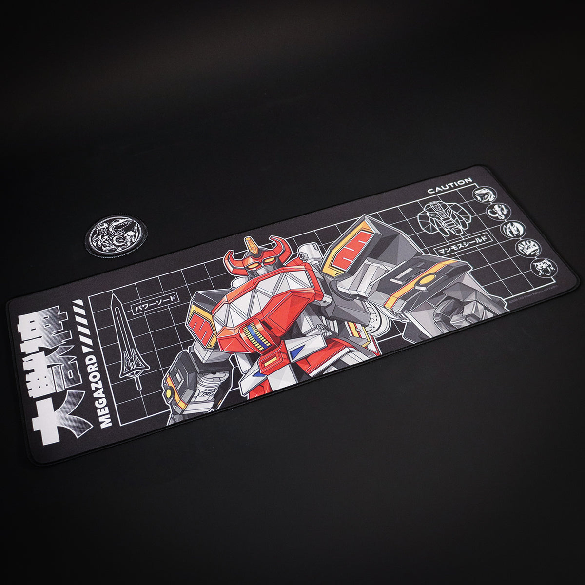 Power Rangers Desk Pad & Coaster Set