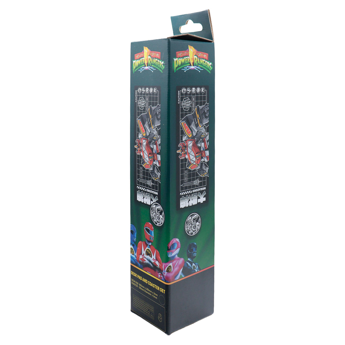 Power Rangers Desk Pad & Coaster Set