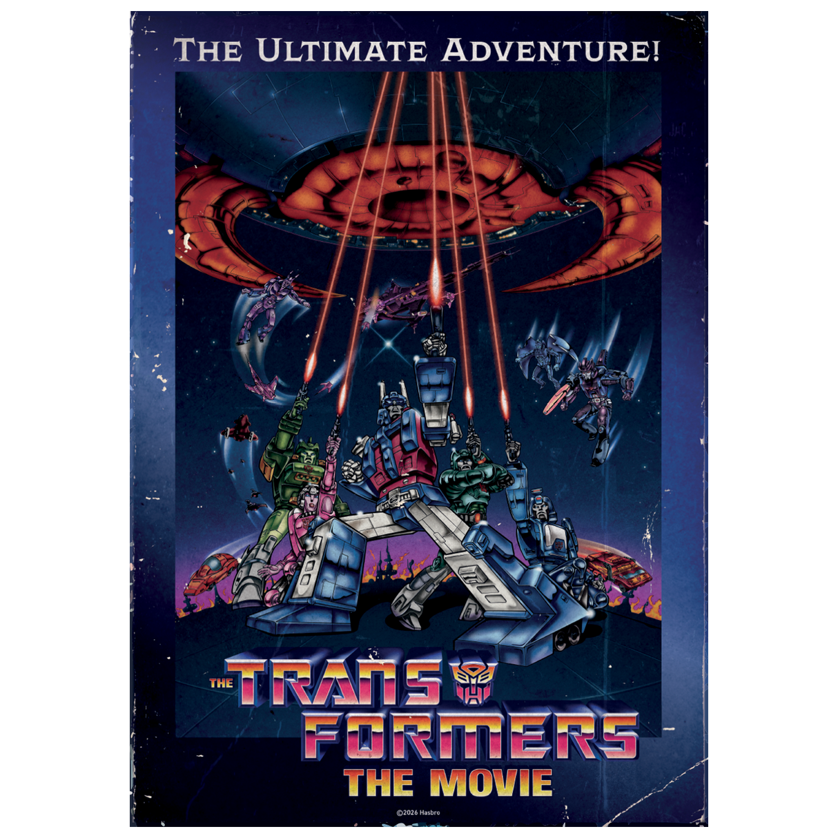 Transformers: The Movie – Limited Edition 40th Anniversary Art Print