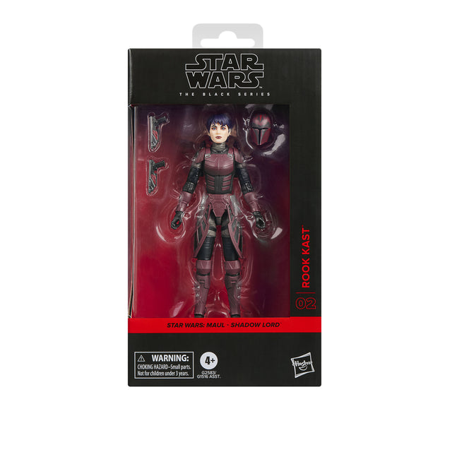 Star Wars The Black Series Rook Kast, Star Wars: Maul - Shadow Lord Action Figure (6 in.)