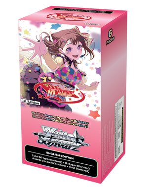 Weiss Schwarz - BanG Dream! 10th Anniversary! Premium Booster Box (6 Packs)