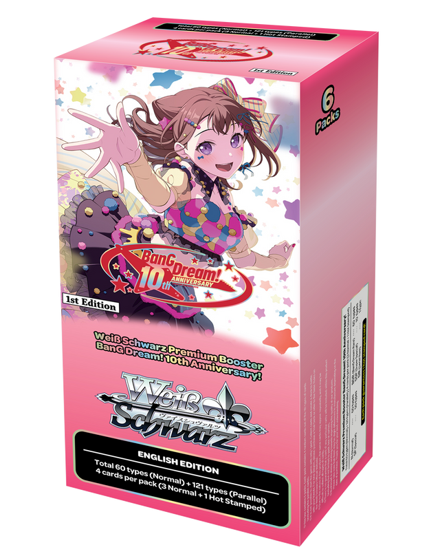 Weiss Schwarz - BanG Dream! 10th Anniversary! Premium Booster Box (6 Packs)