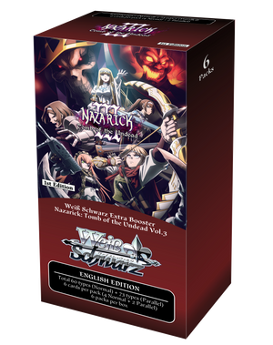 Weiss Schwarz - Nazarick: Tomb of the Undead Extra Booster Vol.3 (6 Count)