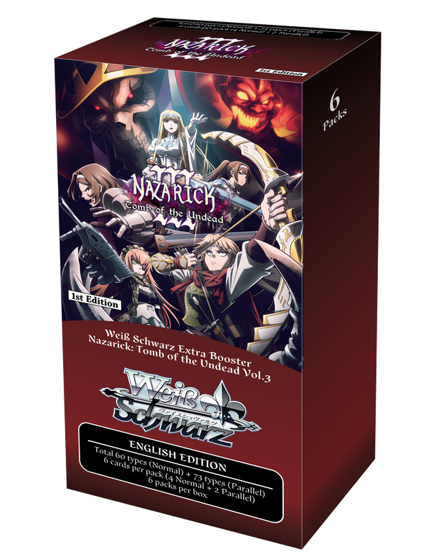 Weiss Schwarz - Nazarick: Tomb of the Undead Extra Booster Vol.3 (6 Count)