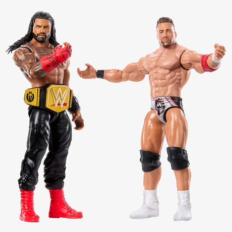 WWE Figure 2 Pack Assorted - Roman Reigns Vs LA Knight