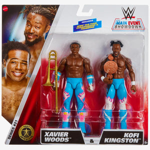 WWE Figure 2 Pack Assorted - Xavier Woods & Kofi Kingston