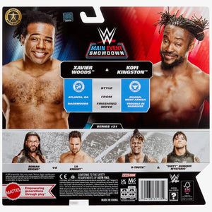 WWE Figure 2 Pack Assorted - Xavier Woods & Kofi Kingston