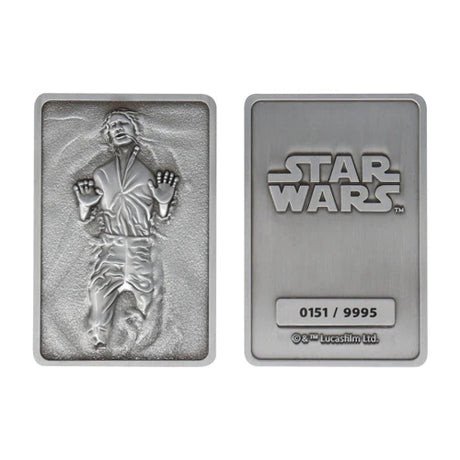 Star Wars K-001 Han Solo in Carbonite Limited Edition Metal Collectible