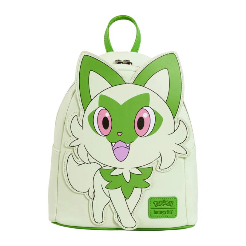 Loungefly - Pokemon Sprigatito Figural Mini Backpack