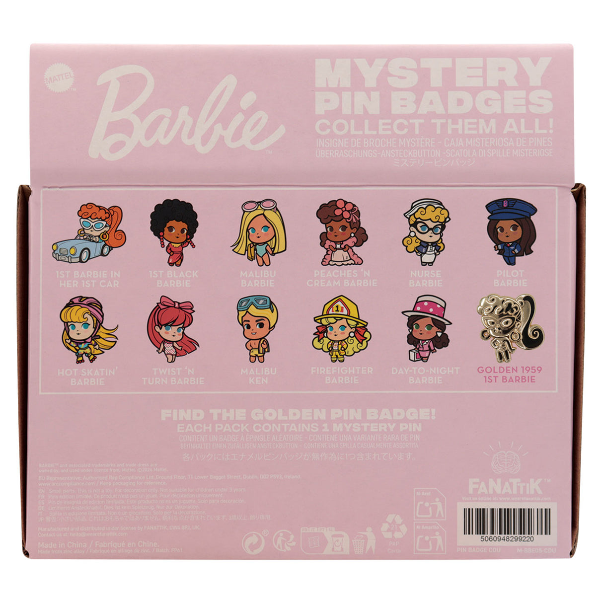 Barbie™ - Mystery Pin Badges