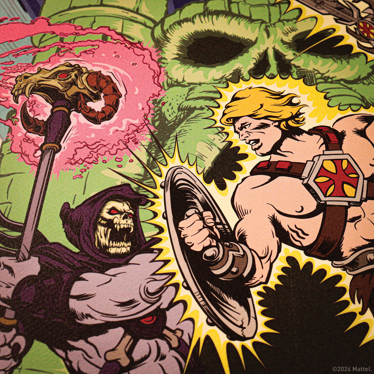 Masters of the Universe™ - Limited Edition He-Man™ & Skeletor™ Art Print