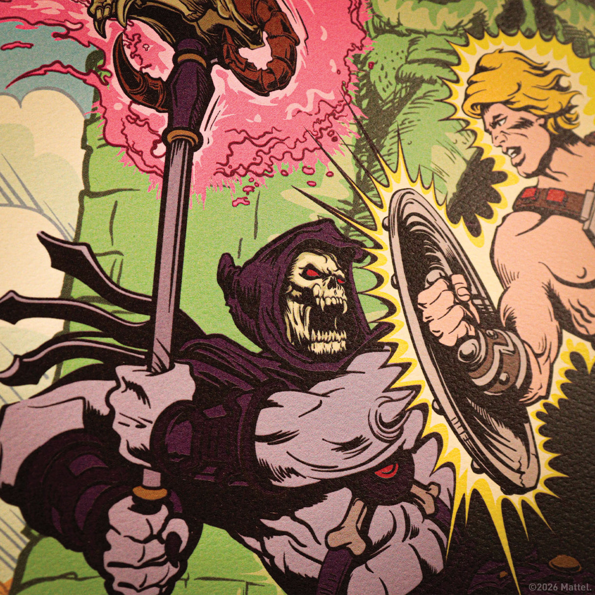 Masters of the Universe™ - Limited Edition He-Man™ & Skeletor™ Art Print