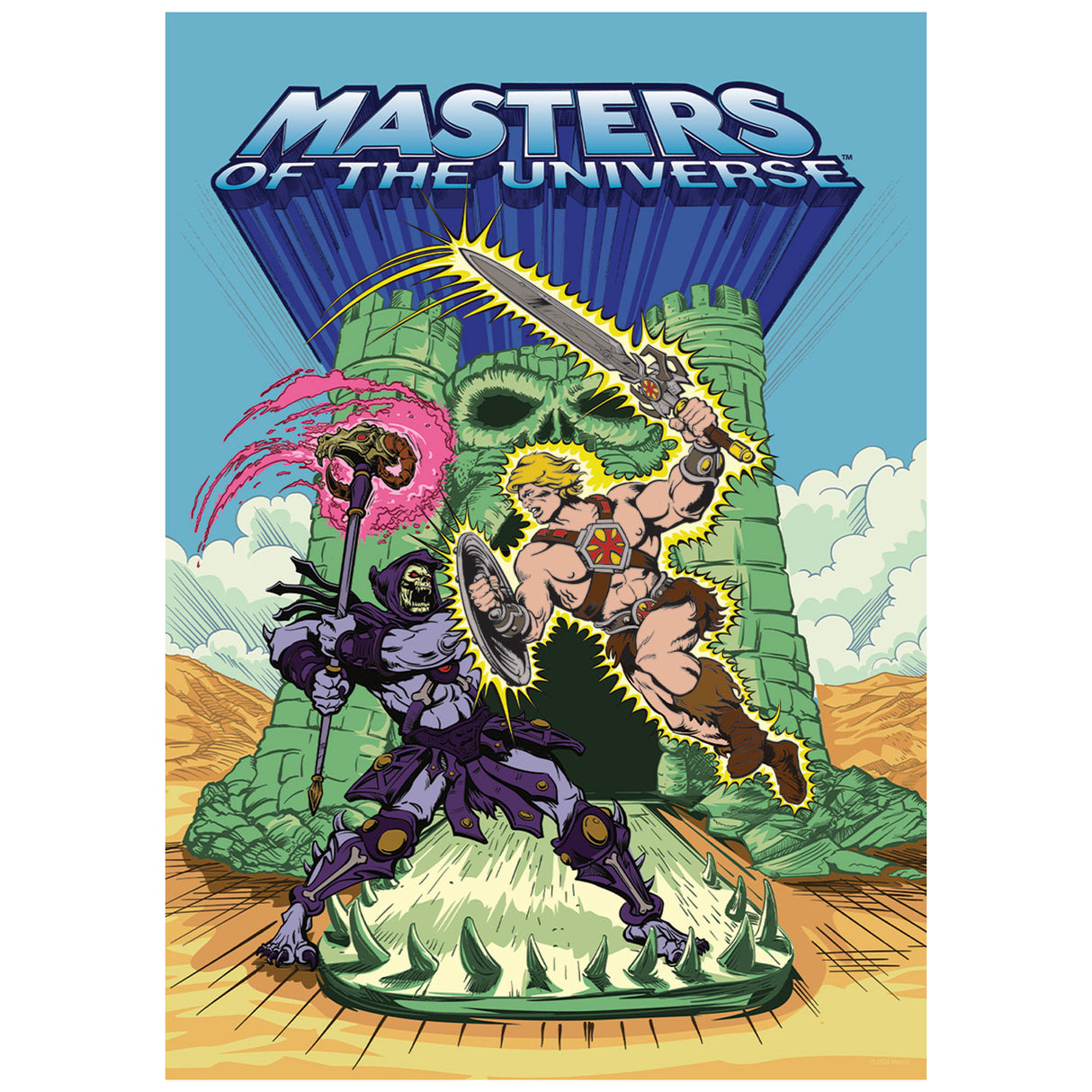 Masters of the Universe™ - Limited Edition He-Man™ & Skeletor™ Art Print