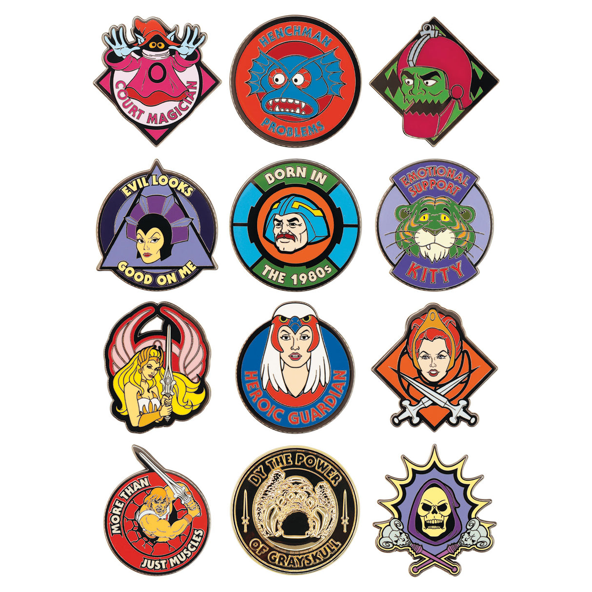 Masters of the Universe™ - Mystery Pin Badges