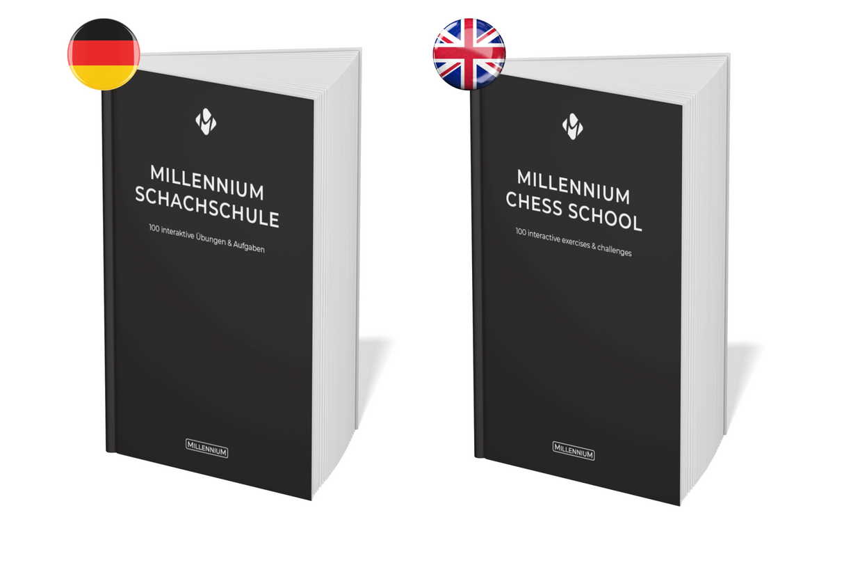 Millennium Chess School With Book (English & German) - Chess Computer