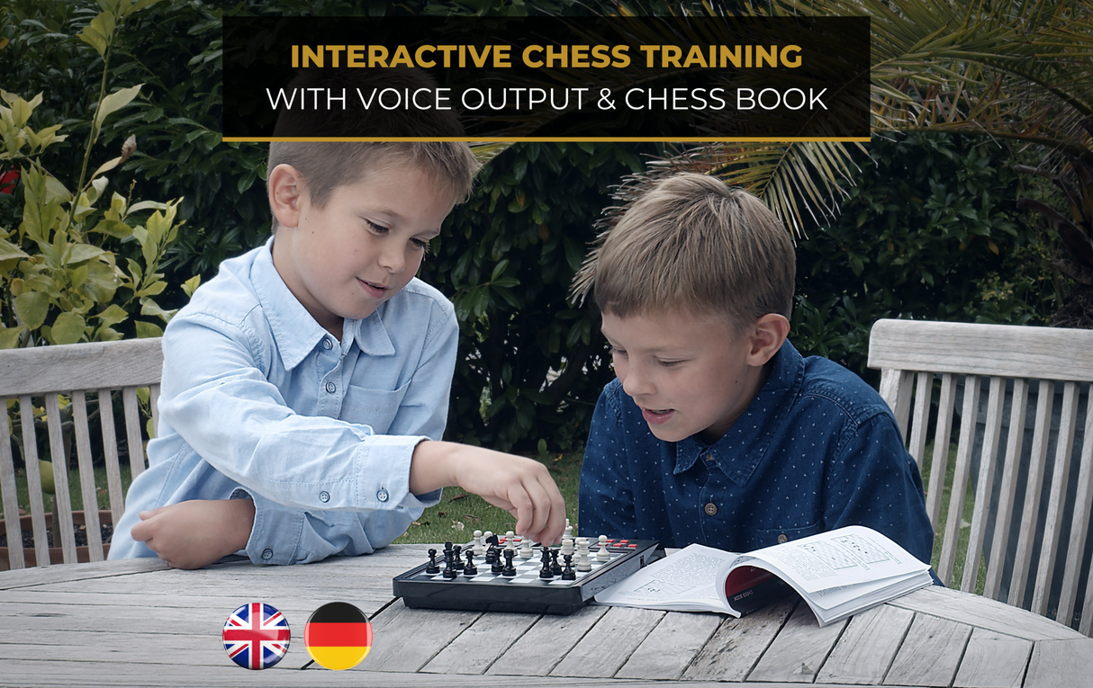 Millennium Chess School With Book (English & German) - Chess Computer