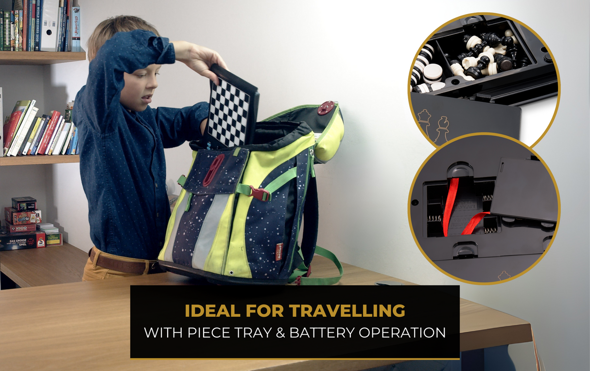 Millennium Chess School With Book (English & German) - Chess Computer