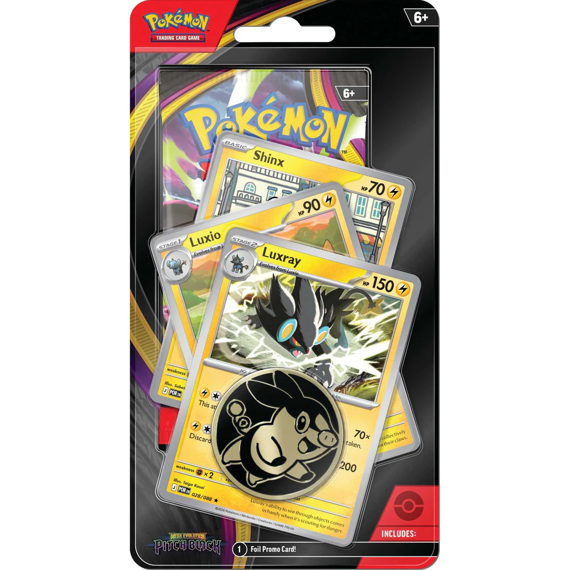 Pokemon TCG: Mega Evolution Pitch Black - Premium Checklane