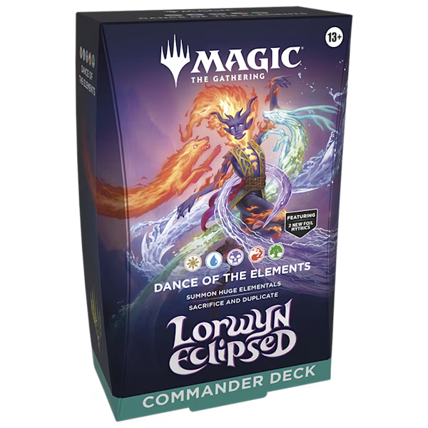 Magic The Gathering Lorwyn Eclipsed Dance Of The Elements Commander Deck box sealed — LWE precon