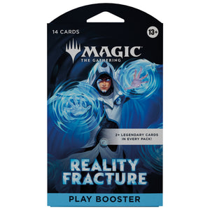 Magic The Gathering Reality Fracture Play Booster Pack sealed front — RFR cards inside