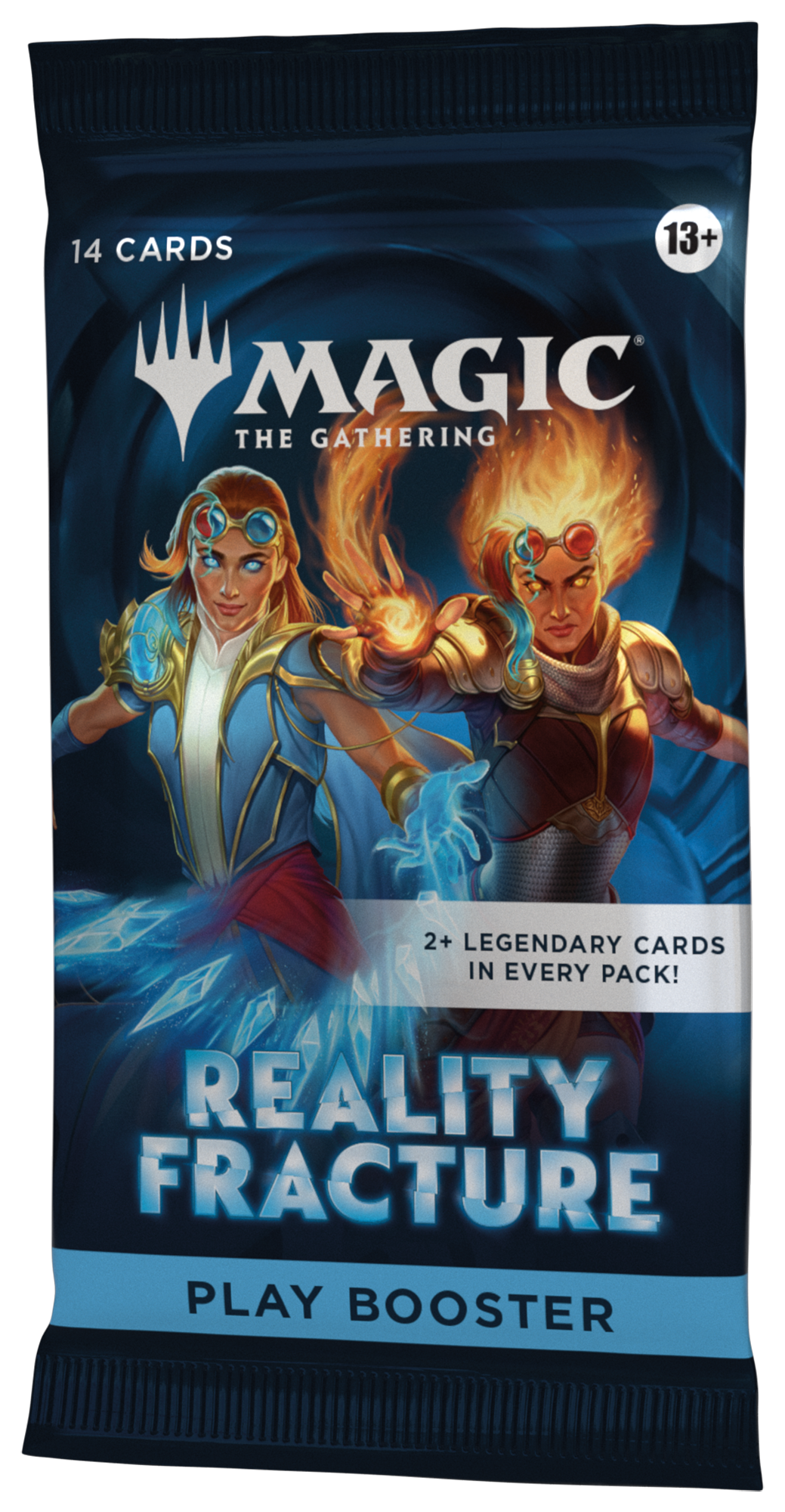 RFR Play Booster Box opened with individual booster packs visible
