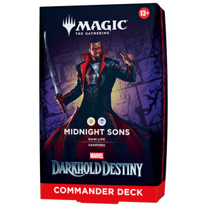 Magic: The Gathering | Marvel: Darkhold Destiny Commander Deck - Midnight Sons