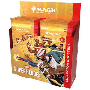 Magic: The Gathering - Marvel Super Heroes  Collector Booster (12 Count)