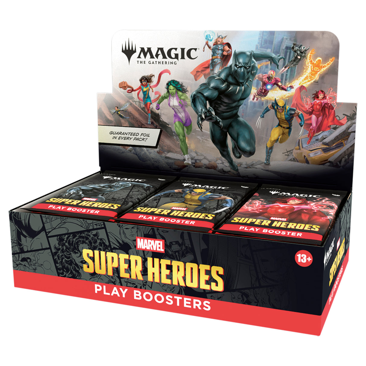 Magic: The Gathering - Marvel Super Heroes Play Booster (30 Count)