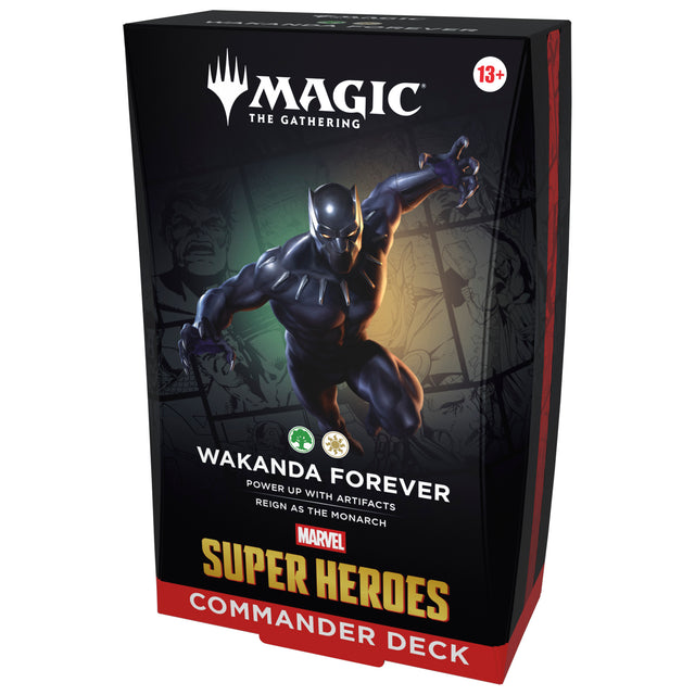 Magic: The Gathering - Marvel Super Heroes Commander Deck - Wakanda Forever